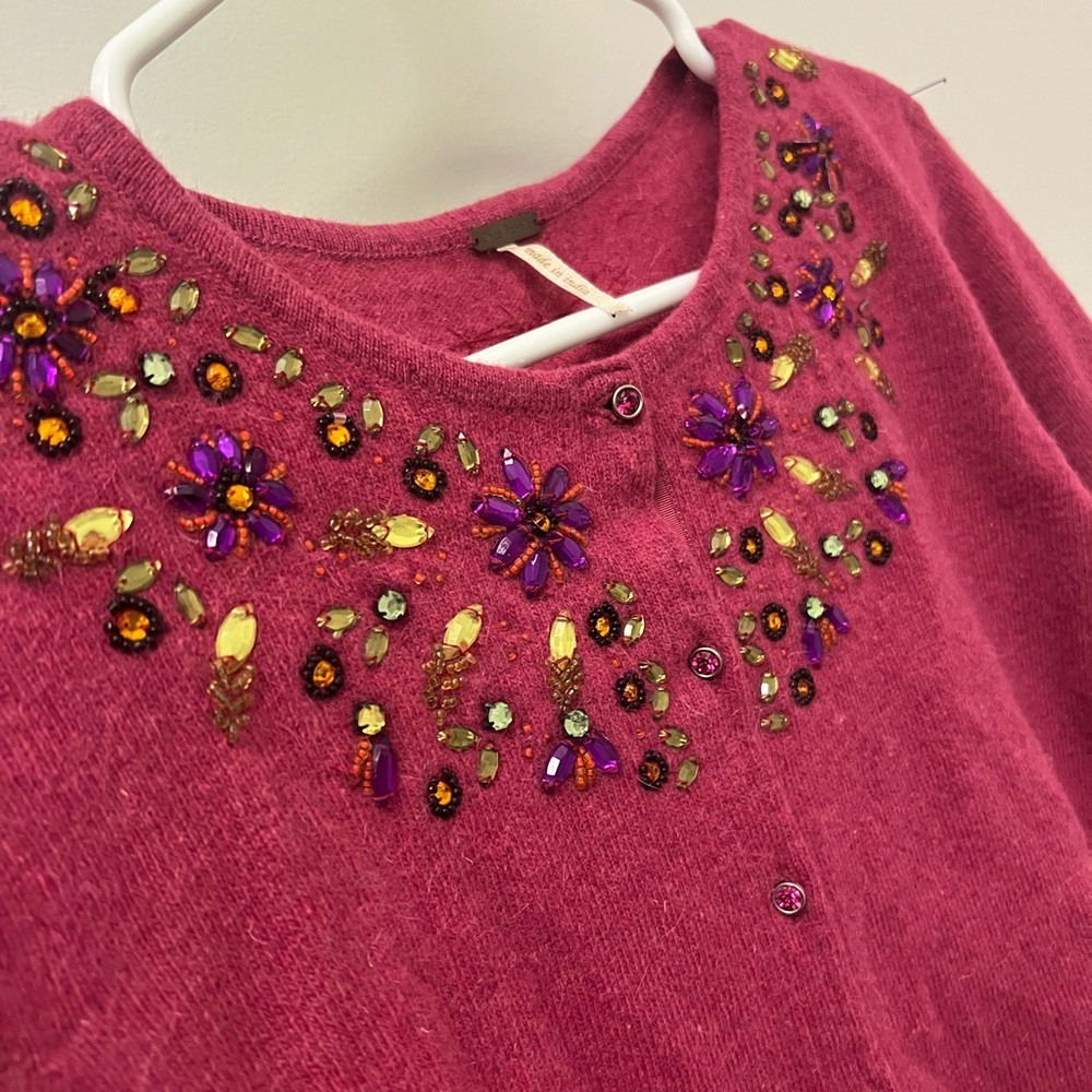 Free People Angora Cardigan